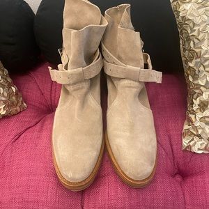 ALL SAINTS Carla Suede ankle Boots Size 8